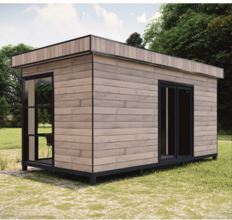 18 m² Mountain House Concept: Single-Piece Functional Living Space