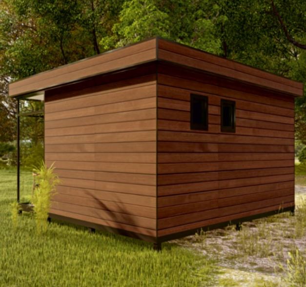 36 m² Living Space with Veranda: Panoramic Design and Fully Equipped Comfort