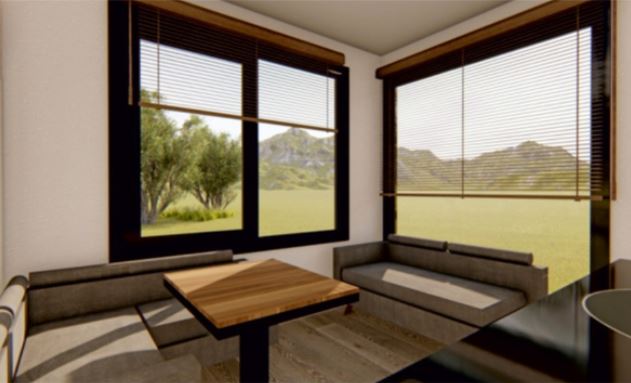 21 m² Living Space: Compact, Modern Modular Home with American Kitchen