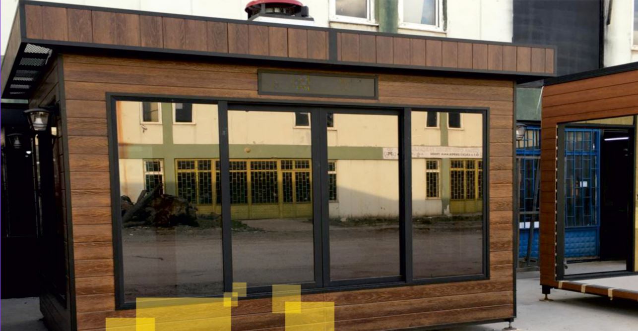 2.40 m Portable Security Guard Booth (Single Block)